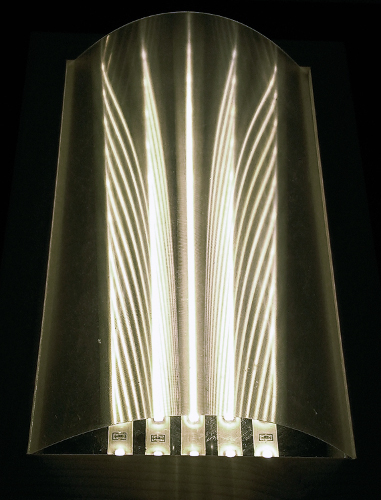 Arched Asymmetric Linear Diffuser Film