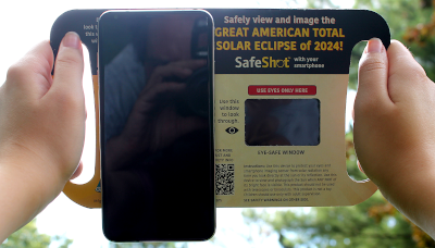 Safeshot, eclipse viewer, eclipse glasses