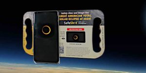 SafeShot Solar Eclipse Viewer for eyes and smartphones